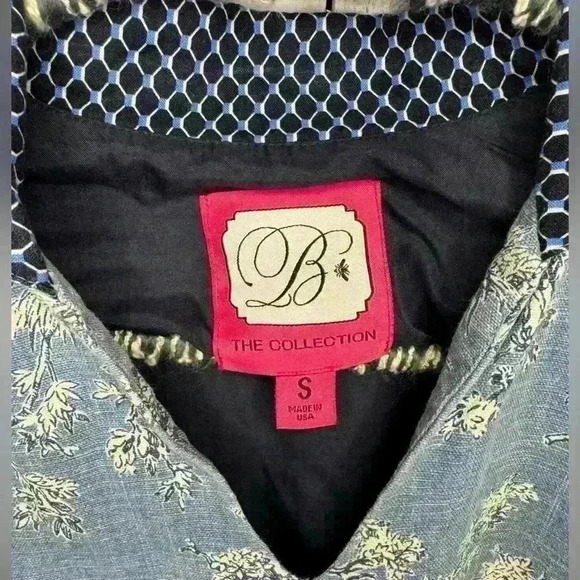 B The Collection Blue Collared Dress (Unique Find) - Picture 2 of 6